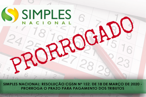 Simples Nacional: Prorrogação de prazo para pagamento de tributos federais