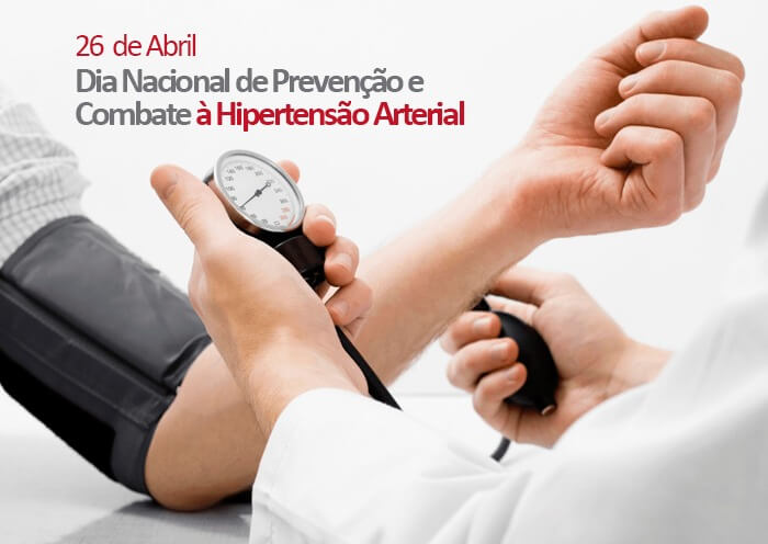 26/04 – Dia Nacional de Prevenção e Combate à Hipertensão Arterial .